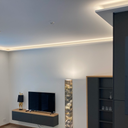 LED-Profil VT für LED-Vouten, Lichtbänder bis 12mm Breite, Aufnahme für 12,5mm Gips